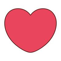 heart y2k elements vector