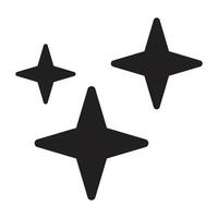 Sparkle Star Icon. vector