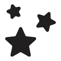 Sparkle Star Icon. vector