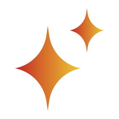 stars gradient icon.