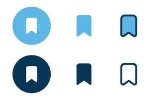 Save icons collection in different style flat illustration set vector