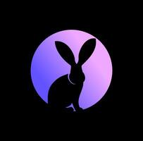 Jackrabbit Character Design Illustration vector