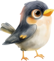 Cute Myna Speaking Wisdom png