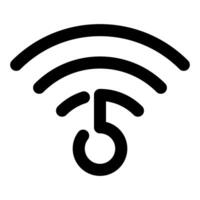 signal internet, simple icon quality interface vector