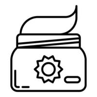 bloqueador solar crema icono,verano icono vector