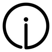 information sign, simple icon quality interface vector