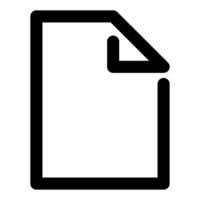 document, simple icon quality interface vector