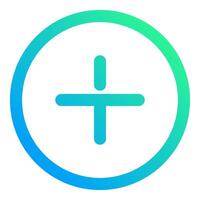 plus icon, simple icon quality interface vector