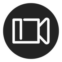 camera , simple icon quality interface vector