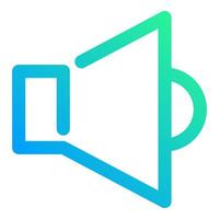 speaker icon, simple icon quality interface vector