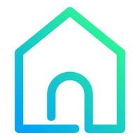 home icon, simple icon quality interface vector