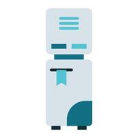 post office queue machine icon, post office equipment icon vector