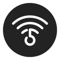 signal internet, simple icon quality interface vector