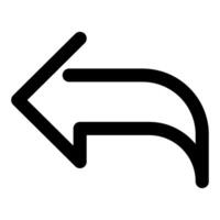 reply message, simple icon quality interface vector