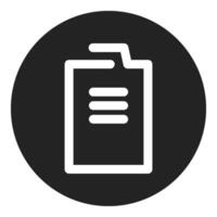 battery bar, simple icon quality interface vector