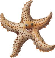 Schokolade Chip Meer Star Aquarell png