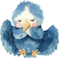 Cute Condor Embracing Winds png