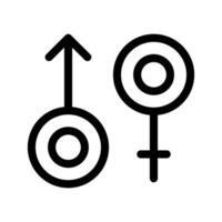 Gender Icon Symbol Design Illustration vector