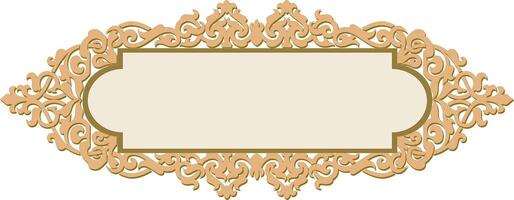 Decorative Frame and border Shapes vector