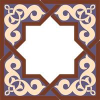 frame and border of vintage luxury corner design vector