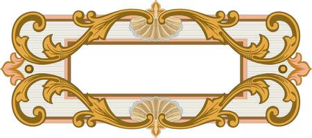 Decorative Frame and border Shapes vector