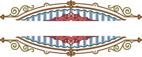 Decorative Frame and border Shapes vector