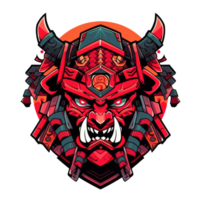 cool devil mask illustration for your tshirt design png