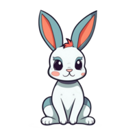 Hase Charakter Karikatur Illustration png