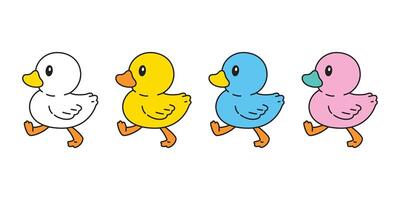 duck icon rubber duck logo bathroom shower bird chicken cartoon character symbol doodle illustration design vector