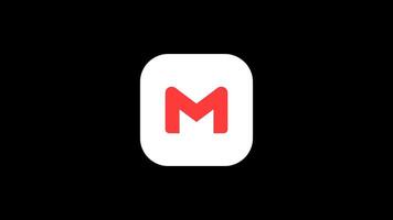 gmail e quora logotipo animação transparente fundo video