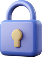 lock, icon, security, encryption, privacy, safety, digital, password, access, protection, 3d, minimal, simple, symbol, key, design, graphic, illustration, web, app, technology, interface, ui, data png