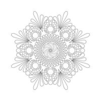 Abstract Indian ethnic style dot painting mandala, geometric lace pattern design for decorations, fabric, garment pettern, greetings card, invitations and other printings. vector