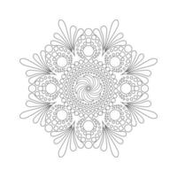 Abstract Indian ethnic style dot painting mandala, geometric lace pattern design for decorations, fabric, garment pettern, greetings card, invitations and other printings. vector