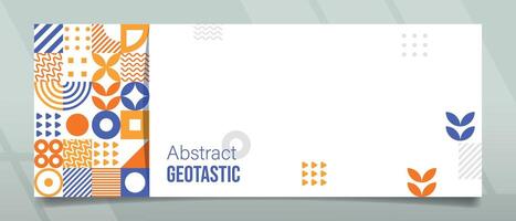 Geotastic Prize Banner Design vector