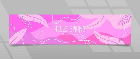 Creative Banner Design with modern and abstract concept for promotions vector