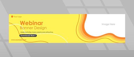 Creative Banner Design with modern and abstract concept for promotions vector