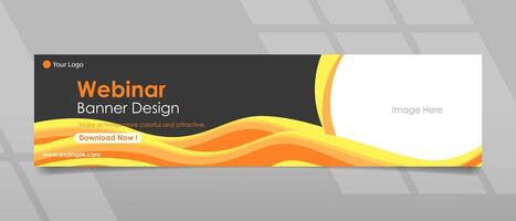 Creative Banner Design with modern and abstract concept for promotions vector