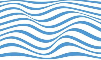 Abstract stripes blue wave line background. illustration vector
