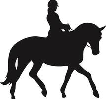 vaquero figura silueta con lazo y caballo. ilustración icono vector