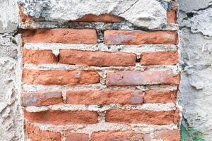 brick wall or brick fence, brick or old wall photo