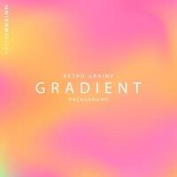 Gradient blurred background with retro abstract color pattern for brochure, poster, banner, flyer and card vector