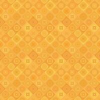 Orange geometrical diagonal tile mosaic pattern background vector