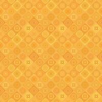 Orange geometrical diagonal tile mosaic pattern background vector