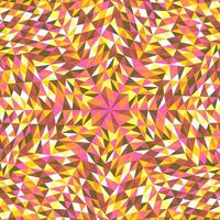 Colorful triangle pattern vector