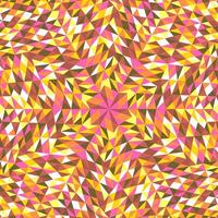 Colorful triangle pattern vector