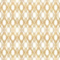 White and Gold Abstract Tribal Rhombus Pattern Background Design vector
