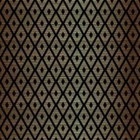 Elegant Gold Rhombus Seamless Pattern Design Background vector