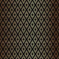 Elegant Gold Rhombus Seamless Pattern Design Background vector