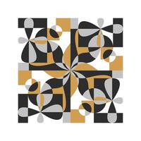 ILLUSTRATION 114 MODERN GEOMETRIC PATTERN ARTWORK vector