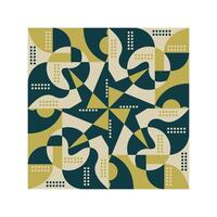 ILLUSTRATION 114 MODERN GEOMETRIC PATTERN ARTWORK vector